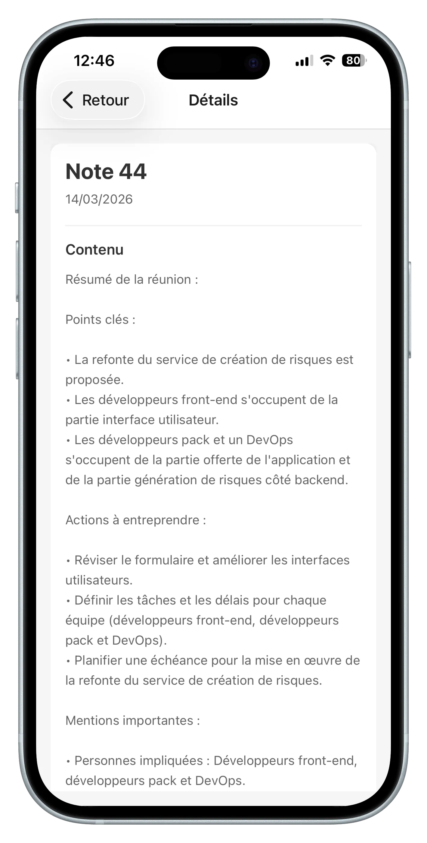 MeetLog screenshot 4